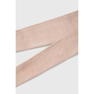 Semišový pásek Answear Lab dámský, růžová barva