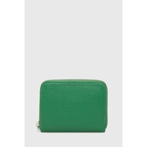 Kožená peněženka Answear Lab dámský, zelená barva