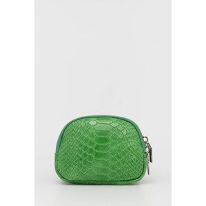 Kožená peněženka Answear Lab dámský, zelená barva