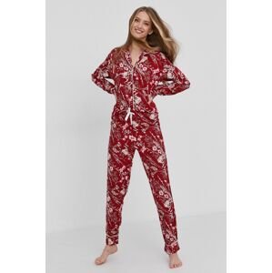 Pyžamo Answear Lab dámské, červená barva