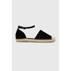 Espadrilky Answear Lab Damerose černá barva