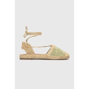 Espadrilky Answear Lab Buonarotti zelená barva