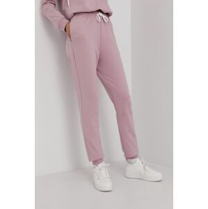 Kalhoty Answear Lab dámské, fialová barva, hladké