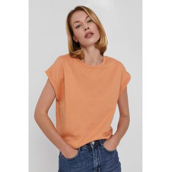 Tričko Answear Lab dámské, oranžová barva