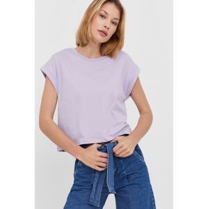 Tričko Answear Lab dámské, fialová barva