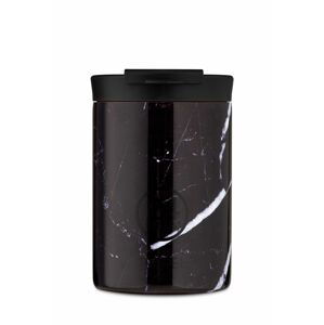 24bottles - Termo hrnek Travel Tumbler Black Marble 350ml