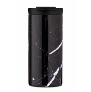 24bottles - Termo hrnek Travel Tumbler Black Marble 600ml