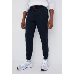 Kalhoty Cross Jeans pánské, tmavomodrá barva, hladké