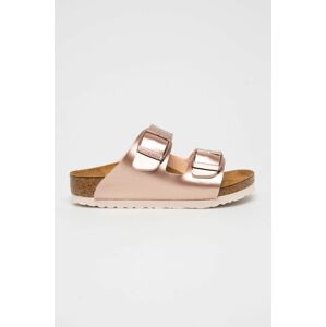 Dětské pantofle Birkenstock růžová barva