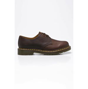 Semišové polobotky Dr. Martens 1461 pánské, hnědá barva, 11838201.1461.MEN-GAUCHO