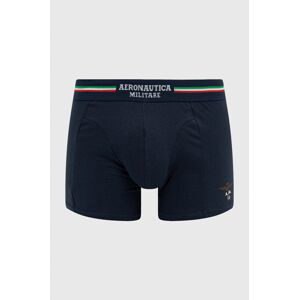 Boxerky Aeronautica Militare (2-pack) pánské, tmavomodrá barva