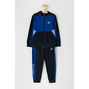 Dětská tepláková souprava adidas Originals GN2297 tmavomodrá barva