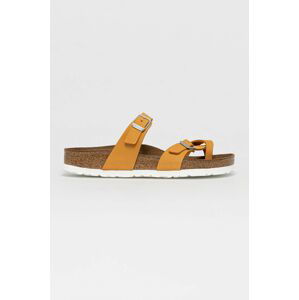 Birkenstock - Semišové pantofle Mayari