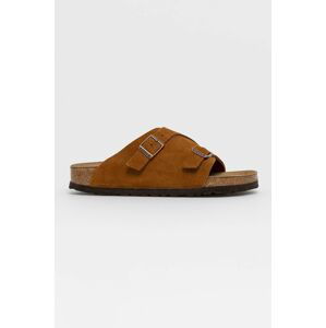 Birkenstock - Semišové pantofle Zürich