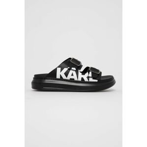 Karl Lagerfeld - Kožené pantofle