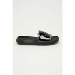 Pantofle UGG dámské, černá barva