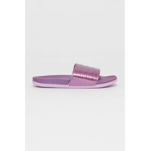 Pantofle adidas dámské, fialová barva