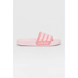 Pantofle adidas FZ2853 dámské, růžová barva