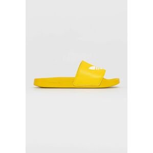 Pantofle adidas Originals Adilette Lite FX5908 žlutá barva