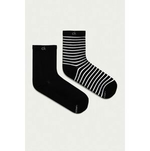 Ponožky Calvin Klein černá barva