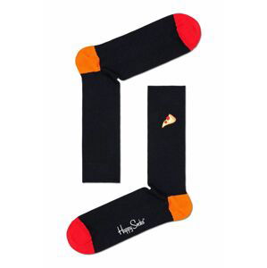 Happy Socks - Ponožky Ribbed Embroidery Pizza