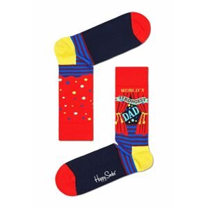 Happy Socks - Ponožky World´s Strongest Dad