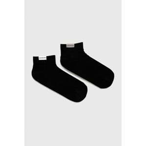 Ponožky Calvin Klein pánské, černá barva