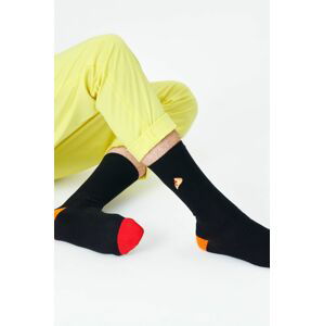 Happy Socks - Ponožky Ribbed Embroidery Pizza