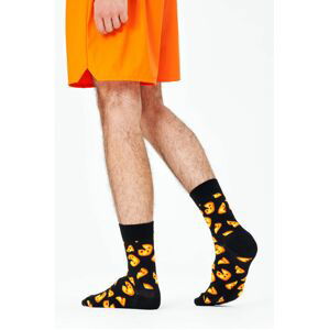 Happy Socks - Ponožky Pizza Half Crew