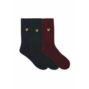 Lyle & Scott - Ponožky HAMILTON (3-PACK)