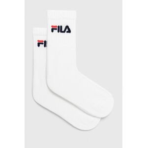 Ponožky Fila (3-pack) bílá barva