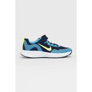 Boty Nike Kids tmavomodrá barva