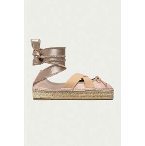 Red Valentino - Kožené espadrilky