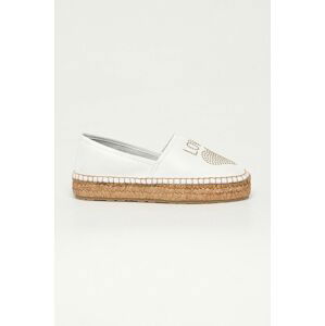 Love Moschino - Kožené espadrilky