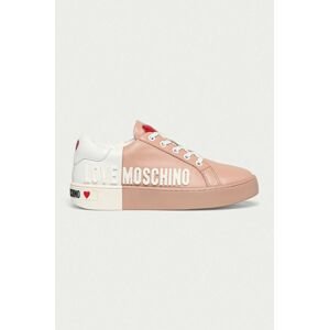 Love Moschino - Kožené boty