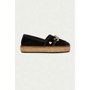 Love Moschino - Semišové espadrilky