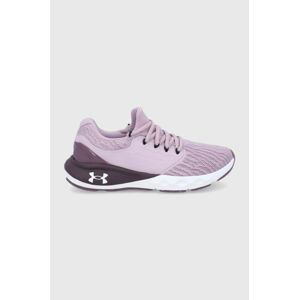 Boty Under Armour Charged Vantage 3023565 růžová barva, na plochém podpatku