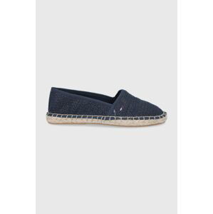 Espadrilky Tommy Jeans tmavomodrá barva