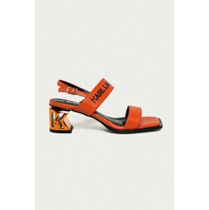 Karl Lagerfeld - Kožené sandály