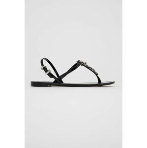 Sandály Karl Lagerfeld dámské, černá barva