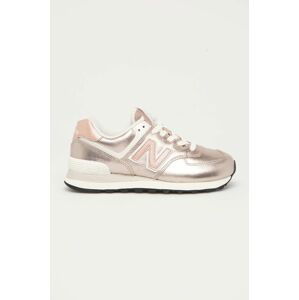 New Balance - Kožené boty WL574PM2