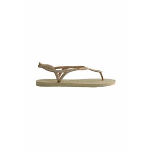 Sandály Havaianas LUNA PREMIUM II dámské, béžová barva, 4146130.0154