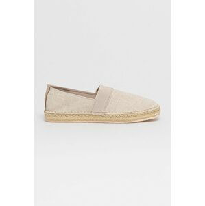 Espadrilky Gant žlutá barva