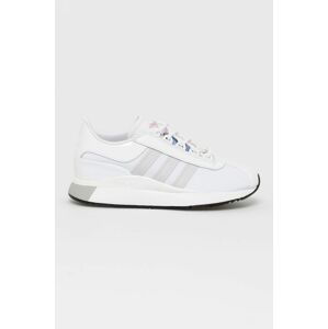 Boty adidas Originals SL ANDRIDGE W EG6846 bílá barva, na plochém podpatku