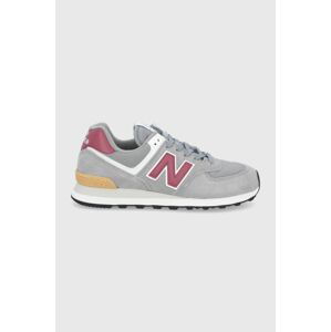 Boty New Balance ML574ME2 šedá barva