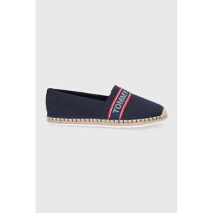 Espadrilky Tommy Jeans tmavomodrá barva