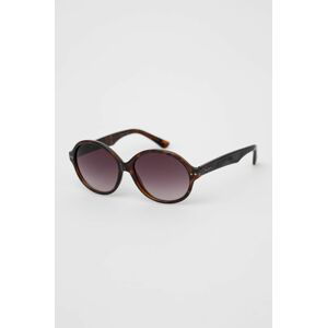 Sluneční brýle Pepe Jeans Tortoise Rounded dámské, hnědá barva