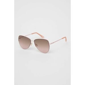 Sluneční brýle Pepe Jeans Maxi Squared dámské, růžová barva