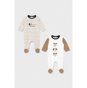 Mayoral Newborn - Kojenecké body 55-86 cm (2-pack)