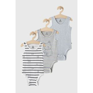 GAP - Dětské body (3-pack) 50-86 cm